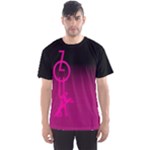 ZOUK pink/purple Men s Sport Mesh Tees