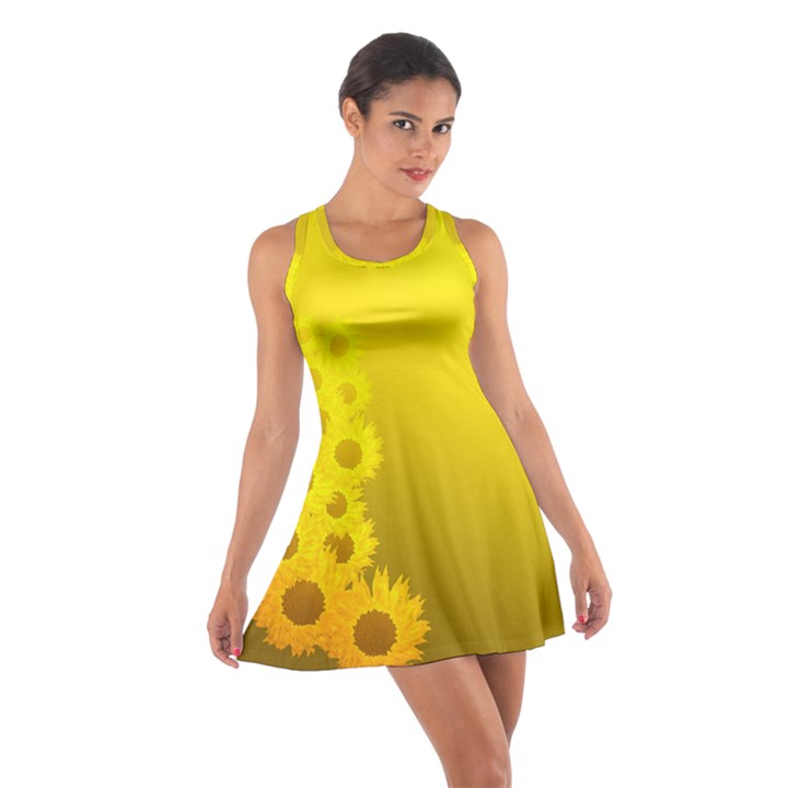 SUNFLOWER Cotton Racerback Dress