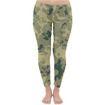 GreenCamouflage Winter Leggings 