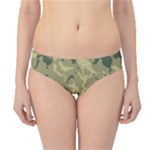 GreenCamouflage Hipster Bikini Bottoms