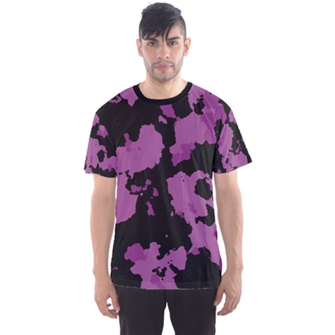 Pink Camouflage Men s Sport Mesh Tees by LetsDanceHaveFun