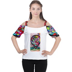 Bipolar Colour Me Up Women s Cutout Shoulder Tee