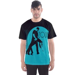 Zouk Blue Moon Men s Sport Mesh Tees