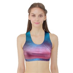 Aura By Bighop Collection Women s Sports Bra With Border by bighop