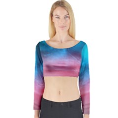 Aura By Bighop Collection Long Sleeve Crop Top