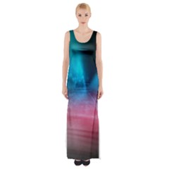 Aura By Bighop Collection Maxi Thigh Split Dress