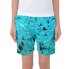 Aquamarine Collection Women s Basketball Shorts by bighop