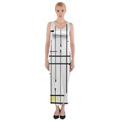 White Limits By Jandi Fitted Maxi Dress by bighop