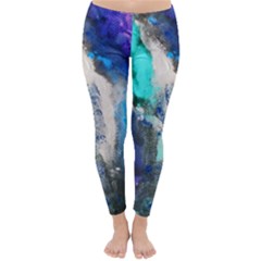 Violet Art Winter Leggings  by 20JA