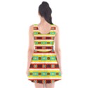 Rhombus stripes and other shapes Scoop Neck Skater Dress View2