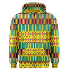 Shapes And Stripes  Men s Zipper Hoodie