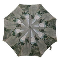 Colonial Street Of Arequipa City Peru Hook Handle Umbrellas (small) by dflcprints