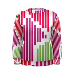 Vertical Stripes     Women s Sweatshirt
