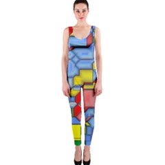 3d shapes OnePiece Catsuit