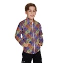 Vintage Floral Collage Print Wind Breaker (Kids) View1