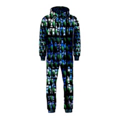 Looking Out At Night, Abstract Venture Adventure (venture Night Ii) Hooded Jumpsuit (kids) by DianeClancy