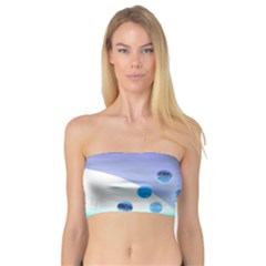 Moonlight Wonder, Abstract Journey To The Unknown Bandeau Top by DianeClancy