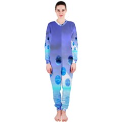 Moonlight Wonder, Abstract Journey To The Unknown Onepiece Jumpsuit (ladies)  by DianeClancy