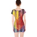Conundrum I, Abstract Rainbow Woman Goddess  Short Sleeve Bodycon Dress View2