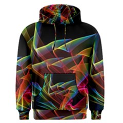 Dancing Northern Lights, Abstract Summer Sky  Men s Pullover Hoodie by DianeClancy