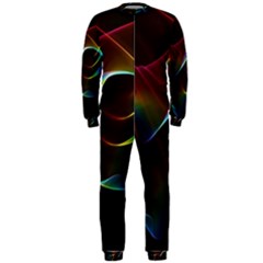 Imagine, Through The Abstract Rainbow Veil Onepiece Jumpsuit (men)  by DianeClancy
