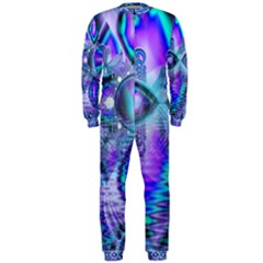 Peacock Crystal Palace Of Dreams, Abstract Onepiece Jumpsuit (men)  by DianeClancy