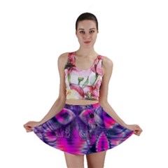 Rose Crystal Palace, Abstract Love Dream  Mini Skirts by DianeClancy