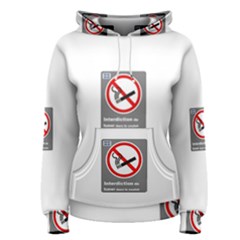 No Smoking  Women s Pullover Hoodie by MRTACPANS