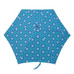 Aqua Hawaiian Stars Under A Night Sky Dance Mini Folding Umbrellas by DianeClancy