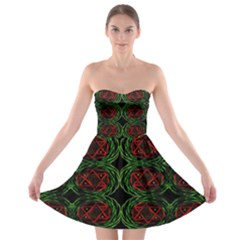 Venus Rotation Strapless Dresses by MRTACPANS