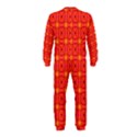 Peach Apricot Cinnamon Nutmeg Kitchen Modern Abstract OnePiece Jumpsuit (Kids) View2