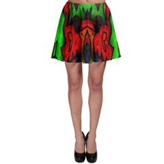 Faces Skater Skirt by MRTACPANS