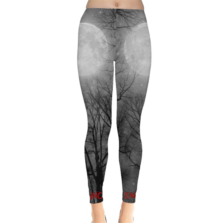 may-it-be-a-light-dark-forest-moon-prints Leggings 