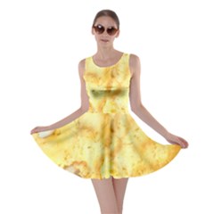 White Chocolate Chip Lemon Cookie Novelty Skater Dress by WaltCurleeArt