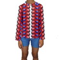 The Patriotic Flag Kid s Long Sleeve Swimwear View1