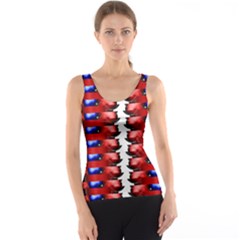 The Patriotic Flag Tank Top by SugaPlumsEmporium