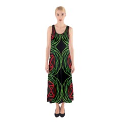 Venus Bus Full Print Maxi Dress