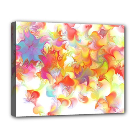 Hawaiian Flair Deluxe Canvas 20  X 16  (stretched) by SugaPlumsEmporium