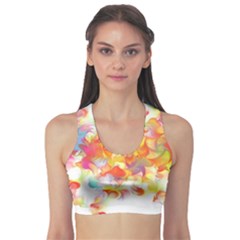 Hawaiian Flair Sports Bra by SugaPlumsEmporium