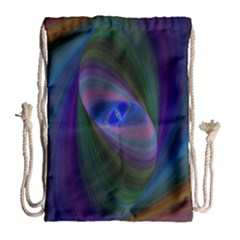 Eye Of The Galactic Storm Drawstring Bag (large) by StuffOrSomething