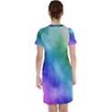 Rainbow Watercolor Short Sleeve Nightdress View2