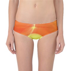 Sunny Orange Yellow Flame Classic Bikini Bottoms by yoursparklingshop
