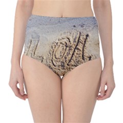 Lol, Lots Of Love On The Beach High-waist Bikini Bottoms by yoursparklingshop