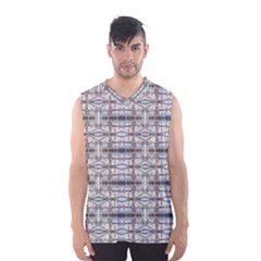 Geometric Diamonds Men s Basketball Tank Top by yoursparklingshop