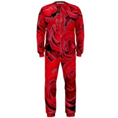 Red Roses Love Onepiece Jumpsuit (men)  by yoursparklingshop