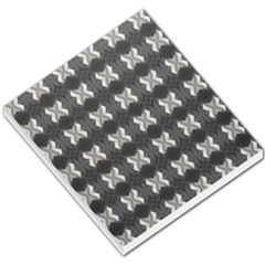 Black White Gray Crosses Small Memo Pads