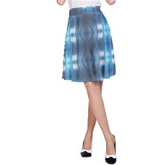 Blue Diamonds Of The Sea 1 A-line Skirt