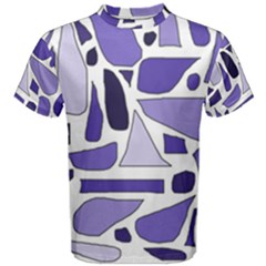 Silly Purples Men s Cotton Tee by FunWithFibro