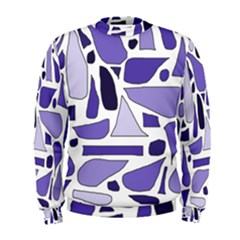 Silly Purples Men s Sweatshirt by FunWithFibro