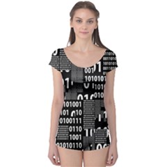 Beautiful Binary Boyleg Leotard (ladies)